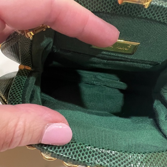 Vintage Judith Leiber Clutch with Semi-Precious jewels - Picture 4 of 4